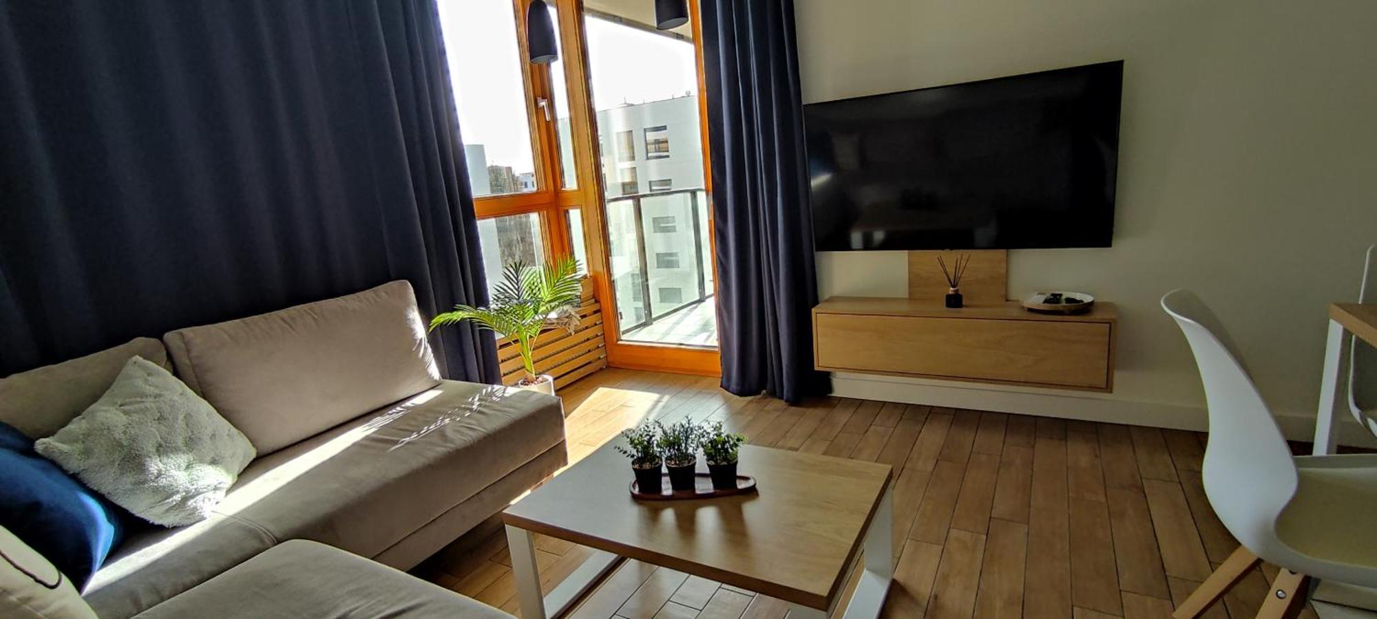 Wola Blue Modern Apartment Warszawa Eksteriør billede