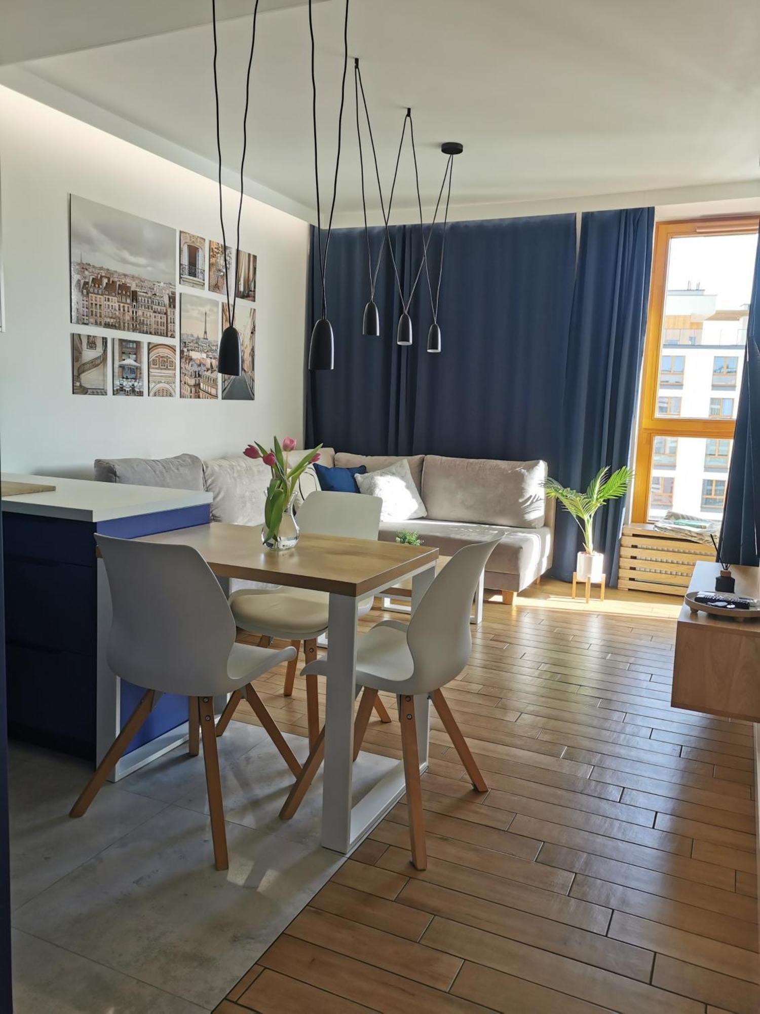 Wola Blue Modern Apartment Warszawa Eksteriør billede