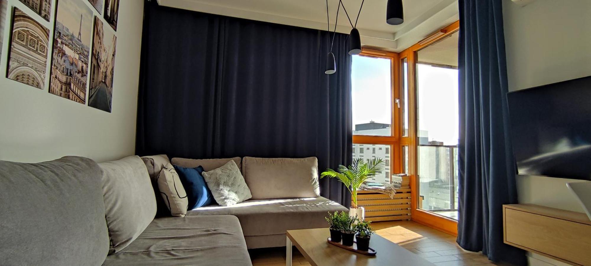 Wola Blue Modern Apartment Warszawa Eksteriør billede