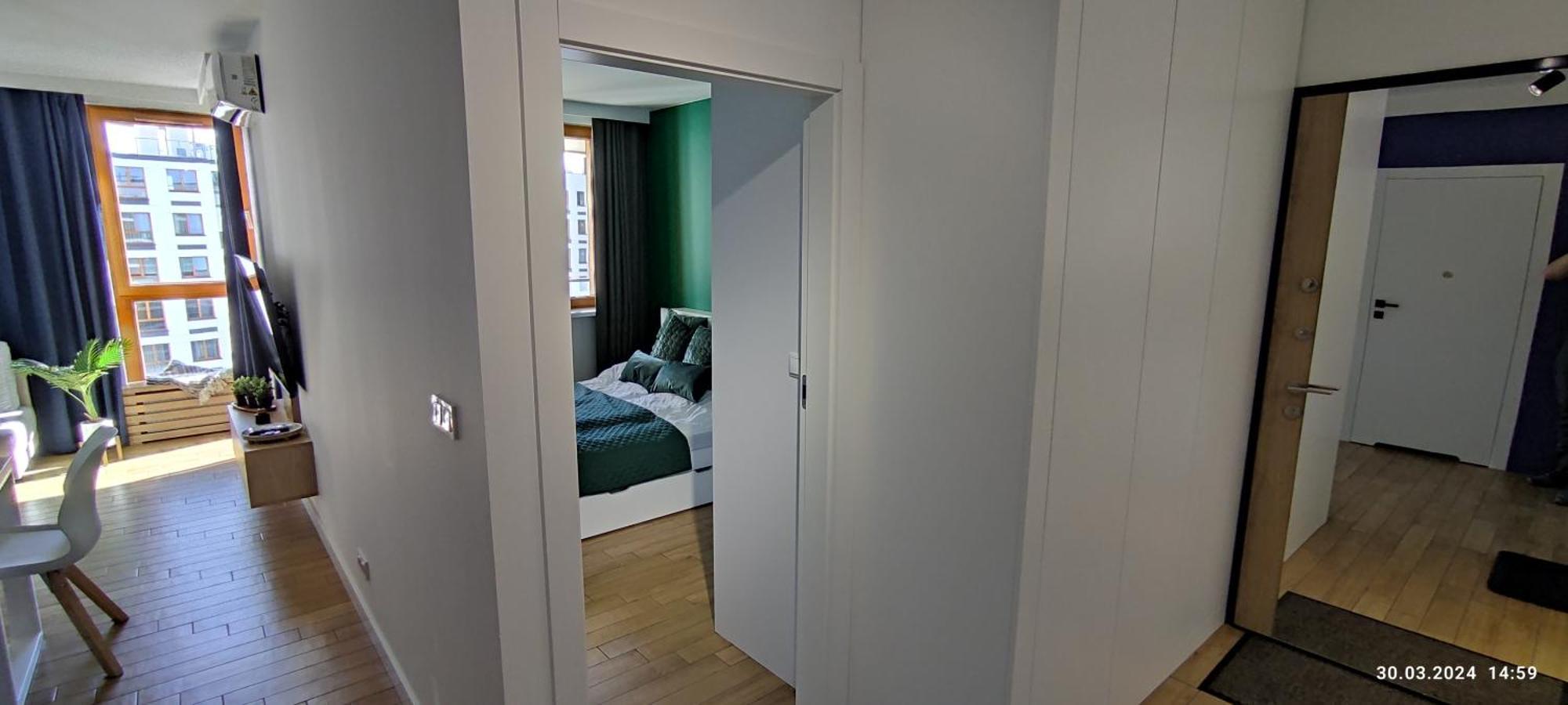 Wola Blue Modern Apartment Warszawa Eksteriør billede