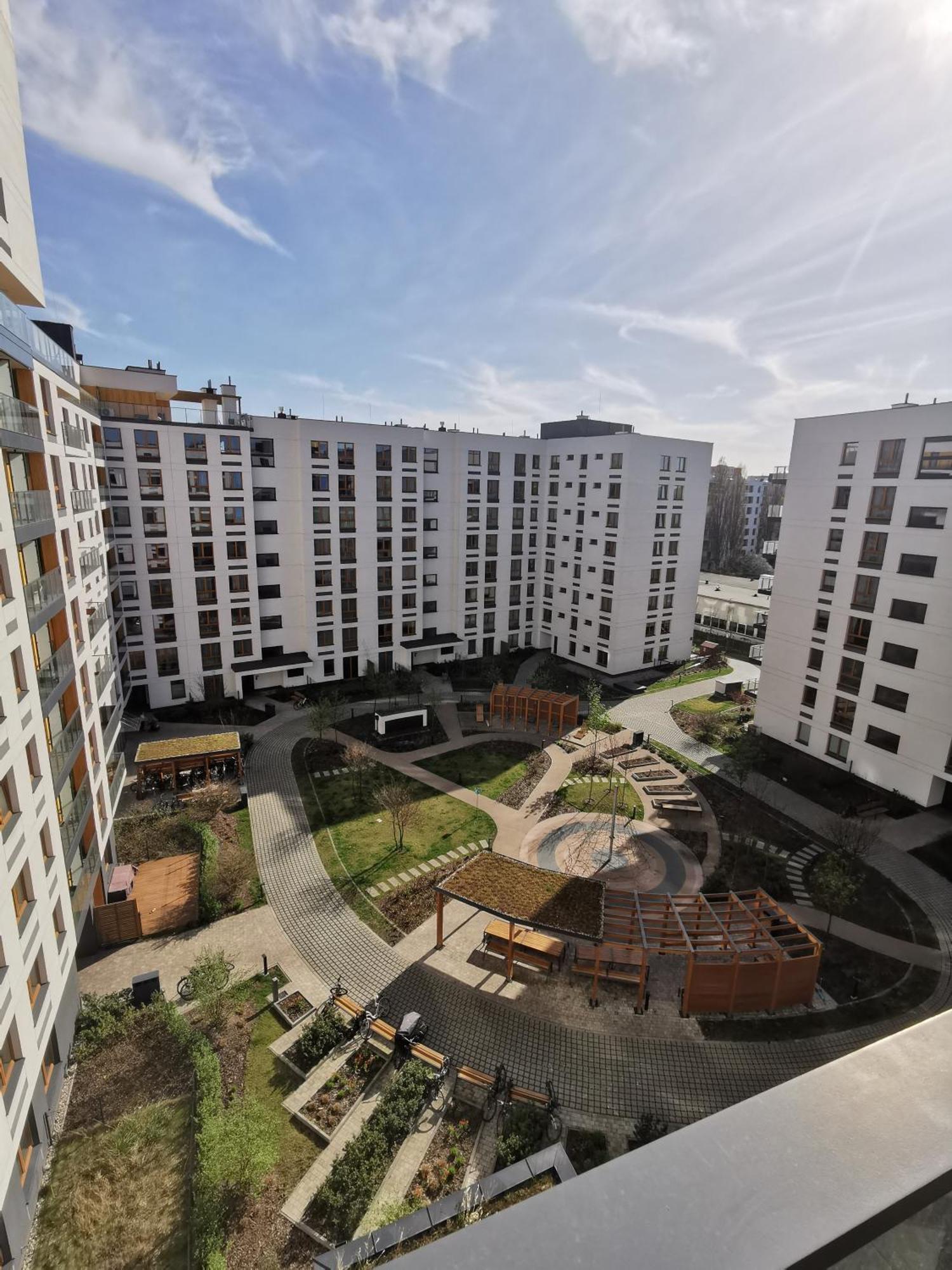 Wola Blue Modern Apartment Warszawa Eksteriør billede
